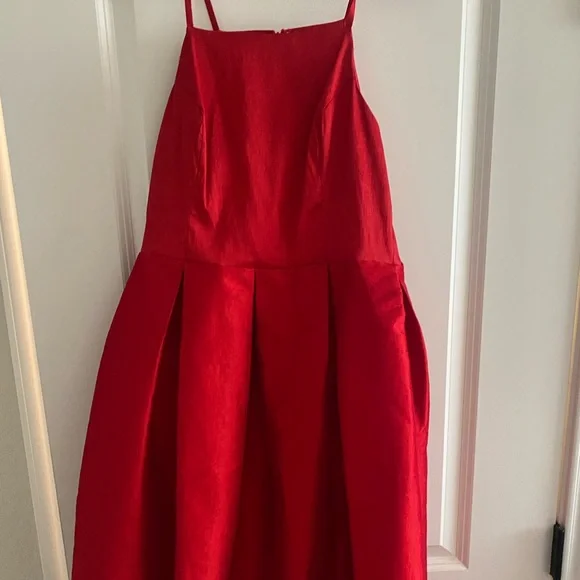 Gianni Bini | Dresses | Red Fit And Flare Gianni Bini Semi Formal Dress |  Poshmark